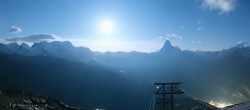 Archiv Foto Webcam Panoramablick vom Rothorn 23:00