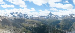 Archiv Foto Webcam Panoramablick vom Rothorn 13:00