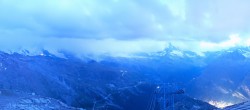 Archiv Foto Webcam Panoramablick vom Rothorn 21:00