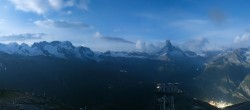 Archiv Foto Webcam Panoramablick vom Rothorn 23:00