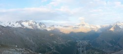 Archived image Webcam Panoramic view from Rothorn 05:00