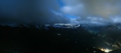 Archiv Foto Webcam Panoramablick vom Rothorn 01:00