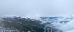 Archived image Webcam Panoramic view from Rothorn 06:00