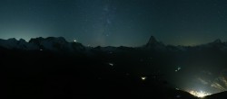 Archiv Foto Webcam Panoramablick vom Rothorn 01:00