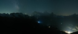 Archiv Foto Webcam Panoramablick vom Rothorn 23:00