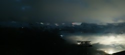 Archiv Foto Webcam Panoramablick vom Rothorn 23:00