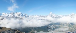 Archiv Foto Webcam Panoramablick vom Rothorn 07:00