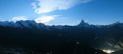 Archiv Foto Webcam Panoramablick vom Rothorn 23:00