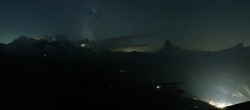 Archiv Foto Webcam Panoramablick vom Rothorn 23:00