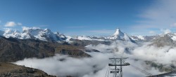 Archiv Foto Webcam Panoramablick vom Rothorn 09:00