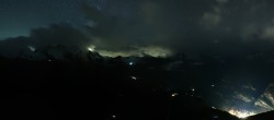 Archiv Foto Webcam Panoramablick vom Rothorn 21:00