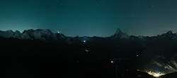 Archiv Foto Webcam Panoramablick vom Rothorn 03:00
