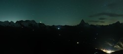 Archiv Foto Webcam Panoramablick vom Rothorn 01:00