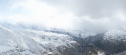 Archived image Webcam Panoramic view from Rothorn 13:00