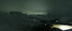Archived image Webcam Panoramic view from Rothorn 23:00
