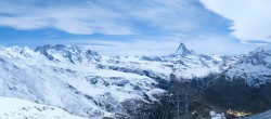 Archiv Foto Webcam Panoramablick vom Rothorn 01:00