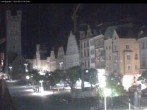 Archiv Foto Webcam Straubing: Blick auf den Stadtturm und Ludwigsplatz 00:00
