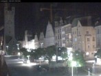 Archiv Foto Webcam Straubing: Blick auf den Stadtturm und Ludwigsplatz 23:00