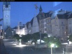 Archiv Foto Webcam Straubing: Blick auf den Stadtturm und Ludwigsplatz 03:00