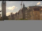 Archiv Foto Webcam Straubing: Blick auf den Stadtturm und Ludwigsplatz 15:00