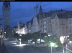 Archiv Foto Webcam Straubing: Blick auf den Stadtturm und Ludwigsplatz 03:00