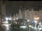 Archiv Foto Webcam Straubing: Blick auf den Stadtturm und Ludwigsplatz 06:00