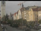 Archiv Foto Webcam Straubing: Blick auf den Stadtturm und Ludwigsplatz 10:00