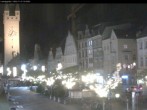 Archiv Foto Webcam Straubing: Blick auf den Stadtturm und Ludwigsplatz 17:00