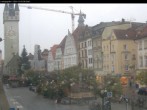 Archiv Foto Webcam Straubing: Blick auf den Stadtturm und Ludwigsplatz 07:00