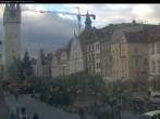 Archiv Foto Webcam Straubing: Blick auf den Stadtturm und Ludwigsplatz 13:00