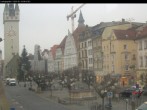 Archiv Foto Webcam Straubing: Blick auf den Stadtturm und Ludwigsplatz 07:00