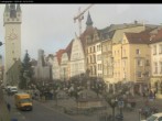 Archiv Foto Webcam Straubing: Blick auf den Stadtturm und Ludwigsplatz 09:00