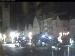 Archiv Foto Webcam Straubing: Blick auf den Stadtturm und Ludwigsplatz 03:00