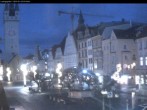 Archiv Foto Webcam Straubing: Blick auf den Stadtturm und Ludwigsplatz 06:00