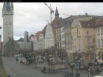 Archiv Foto Webcam Straubing: Blick auf den Stadtturm und Ludwigsplatz 07:00