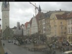 Archiv Foto Webcam Straubing: Blick auf den Stadtturm und Ludwigsplatz 09:00