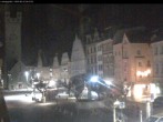 Archiv Foto Webcam Straubing: Blick auf den Stadtturm und Ludwigsplatz 03:00