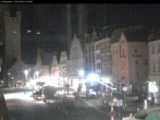 Archiv Foto Webcam Straubing: Blick auf den Stadtturm und Ludwigsplatz 03:00