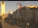 Archiv Foto Webcam Straubing: Blick auf den Stadtturm und Ludwigsplatz 05:00