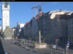 Archiv Foto Webcam Straubing: Blick auf den Stadtturm und Ludwigsplatz 06:00