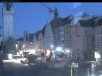 Archiv Foto Webcam Straubing: Blick auf den Stadtturm und Ludwigsplatz 03:00