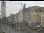 Archiv Foto Webcam Straubing: Blick auf den Stadtturm und Ludwigsplatz 13:00