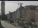 Archiv Foto Webcam Straubing: Blick auf den Stadtturm und Ludwigsplatz 15:00