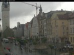 Archiv Foto Webcam Straubing: Blick auf den Stadtturm und Ludwigsplatz 11:00