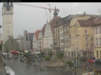 Archiv Foto Webcam Straubing: Blick auf den Stadtturm und Ludwigsplatz 07:00