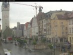 Archiv Foto Webcam Straubing: Blick auf den Stadtturm und Ludwigsplatz 13:00
