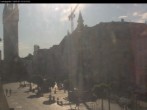 Archiv Foto Webcam Straubing: Blick auf den Stadtturm und Ludwigsplatz 17:00