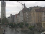 Archiv Foto Webcam Straubing: Blick auf den Stadtturm und Ludwigsplatz 11:00