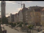 Archiv Foto Webcam Straubing: Blick auf den Stadtturm und Ludwigsplatz 15:00