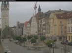 Archiv Foto Webcam Straubing: Blick auf den Stadtturm und Ludwigsplatz 05:00